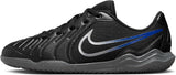 NIKE Legend 10 Club, Soccer Shoes Black Chrome Hyper Royal 38 EU