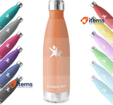 KollyKolla Stainless Steel Water Bottle Flask 750ml Orange