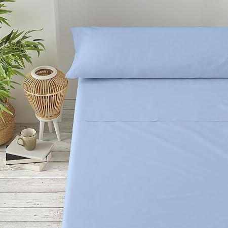 Degrees home Collection Microfibre Bedding Set 135 x 190 cm Sky Blue