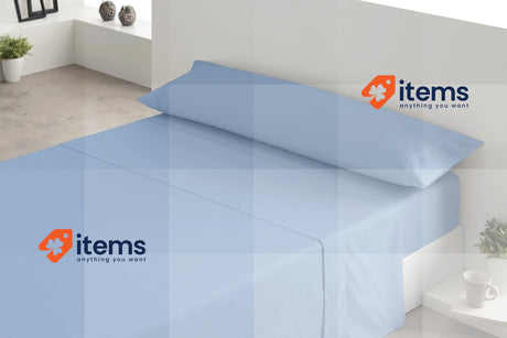 Degrees Home 3-Piece Sheet Set 135x190 1 Flat Sheet 1 Fitted Sheet 1 Pillowcase
