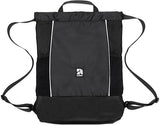 AUDETIC Drawstring Bag Women & Men Lightweight Fit Backpack Black