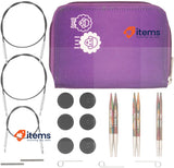 KnitPro Symfonie, Beginner, 4.00,5.00 and 6.00 mm more accessories, purple