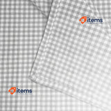 Martina Home Small Tablecloth 100 x 140 Grey and White Checkered Teflon Coating