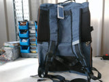Double Layer Cat Backpack, Foldable Pet Carrier for 2 Cats or Dogs up to 11 kg