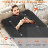 X-Vcak Sauna Blanket Portable Sauna for Home, 86-158℉, 20-60 Minutes Timer