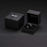 King Will Classic Tungsten Ring For Men Black & Rose Gold (59.53mm)