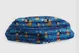 hermet Micky Mouse Single Cotton Set 155x200 Blue Cotton Disney