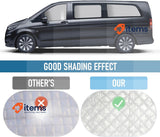MaxEarn 10Pc Internal Thermal Blind Set for VITO II W639/Viano LWB L2 2003-2014