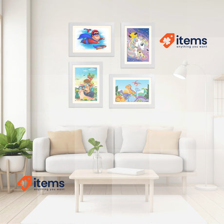 Swiecedon Picture Frame Children's Drawings A4 Children's Art Frame