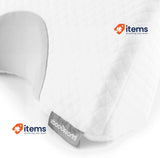 InnovaGoods Viscoelastic Cervical Pillow for Couples Cozzy, Standard White