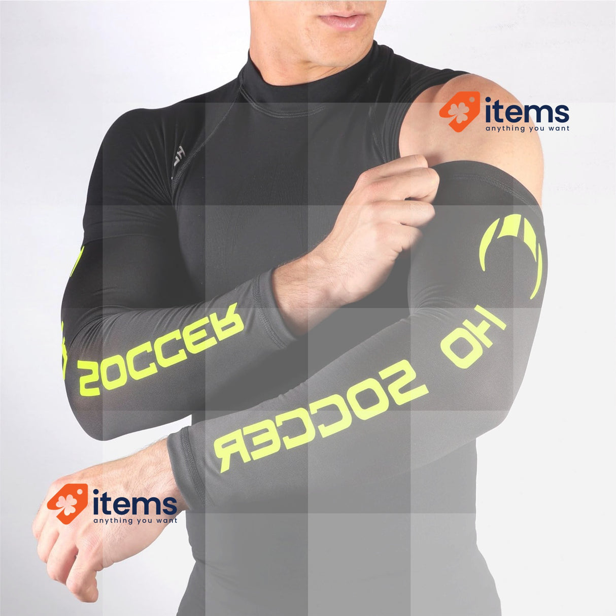 HO Soccer Academy Goalkeeper High Elasticity Cuff Black X-Large XL Black/White