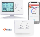 Plikc - SKI 2 RFW Digital Room Thermostat (White Wifi Wireless)