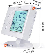 Plikc - SKI 2 RFW Digital Room Thermostat (White Wifi Wireless)