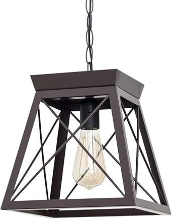 BEL AIR HOME - Pendant lamp NARA For Dining Room & Bedroom Black