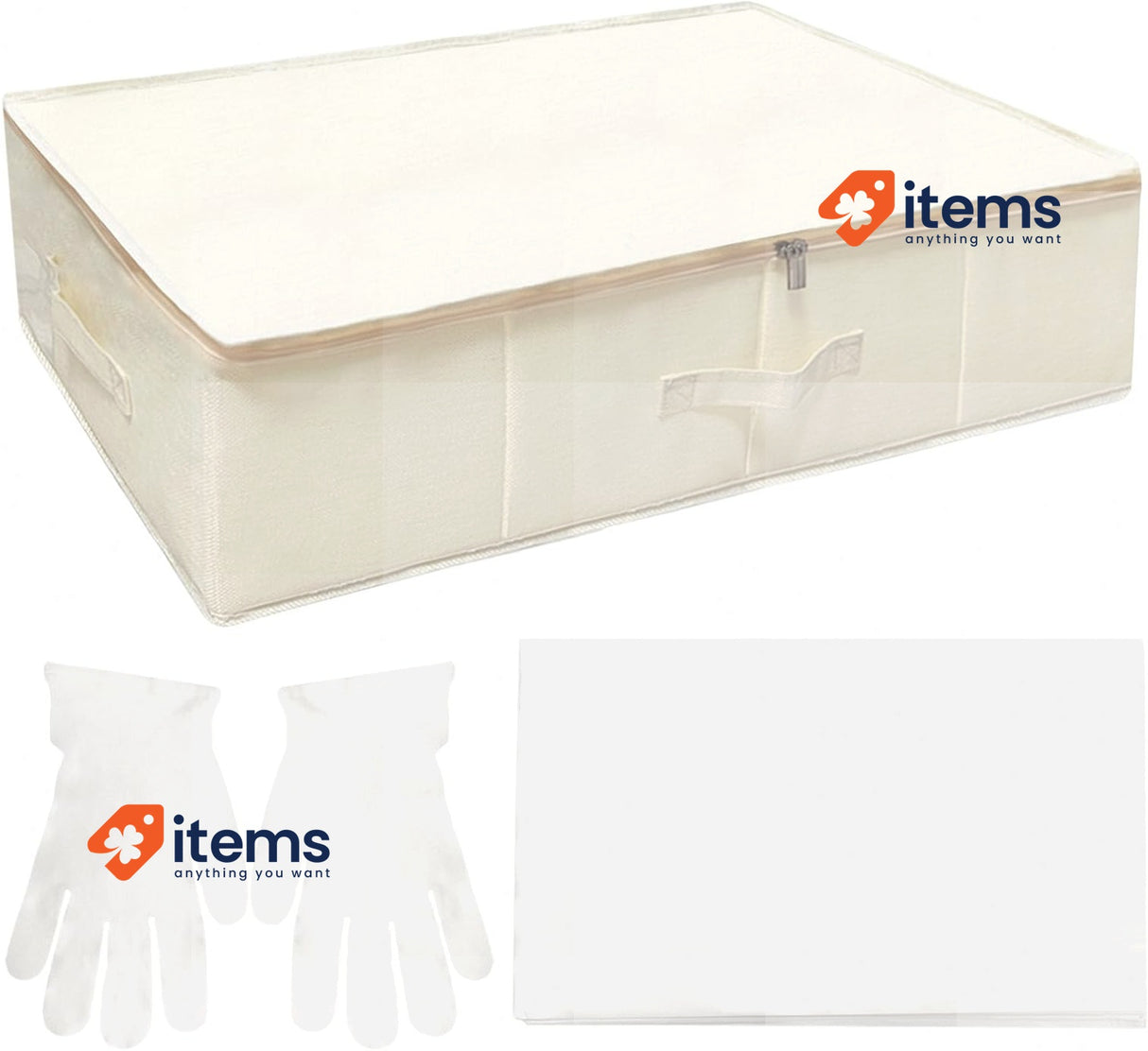 Sibosen Wedding Dress Box with Acid Free Tissue Paper (40 Sheets) Gloves