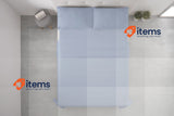 Degrees Home Set Of Sheet 140x190-4 Pieces 1 Sheet 1 Fitted Sheet 2 Pillowcases