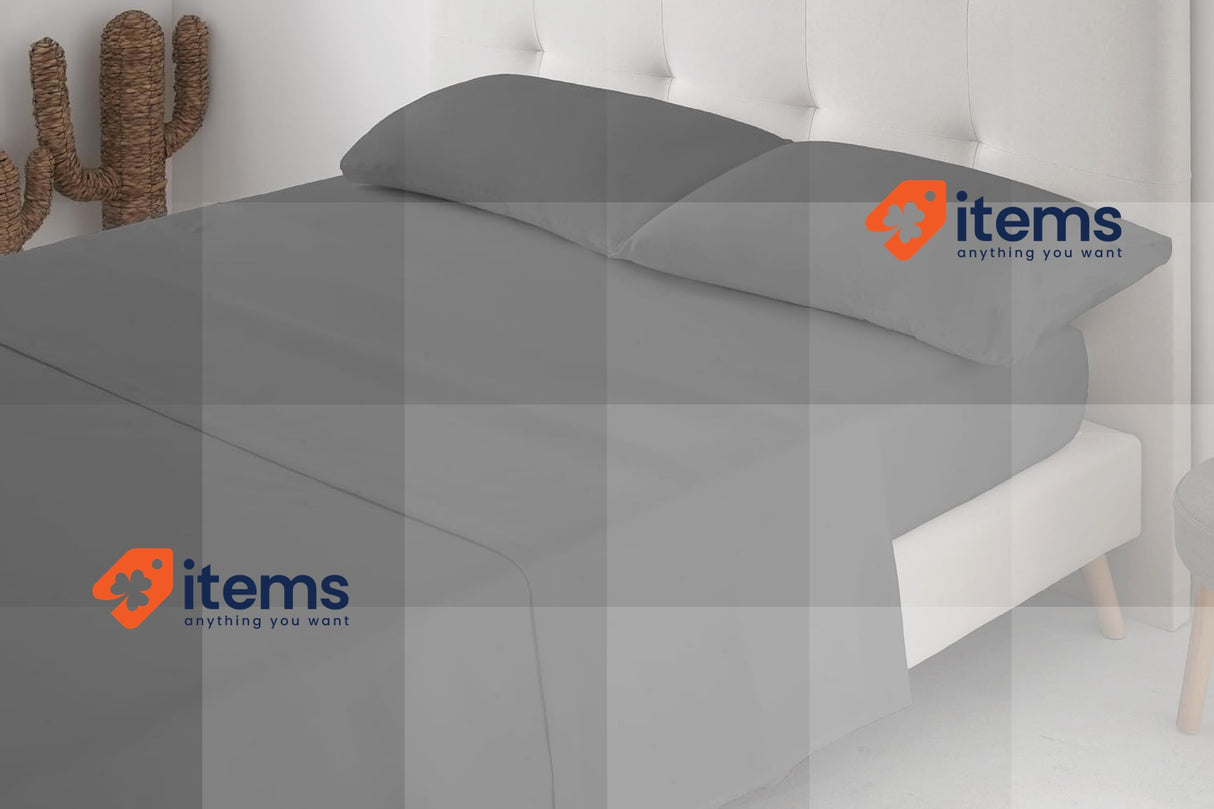 Degrees home Premium 4-Piece Microfibre Polyester Bed Sheet Set, 200 X 200 cm