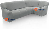SOFASKINS Super Elastic Corner Sofa Cover Lightgrey 340-540 cm