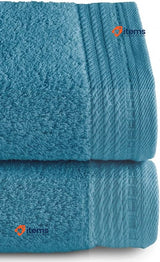 Top Towel - Set of 2 Hand Towels 100% Combed Cotton 50 x 100 cm 600 g Premium