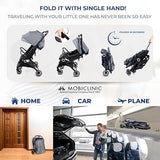 Mobiclinic® Kids, Pushchair/Cabin Stroller, Ultracompact Grey