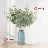HNVNER 6 Bunches Eucalyptus Artificial Flowers Eucalyptus Stems Leaves Branches