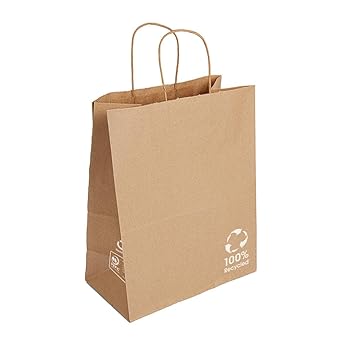 Garcia de Pou Pack of 250 Sos Bags with Handles 80 g/m²