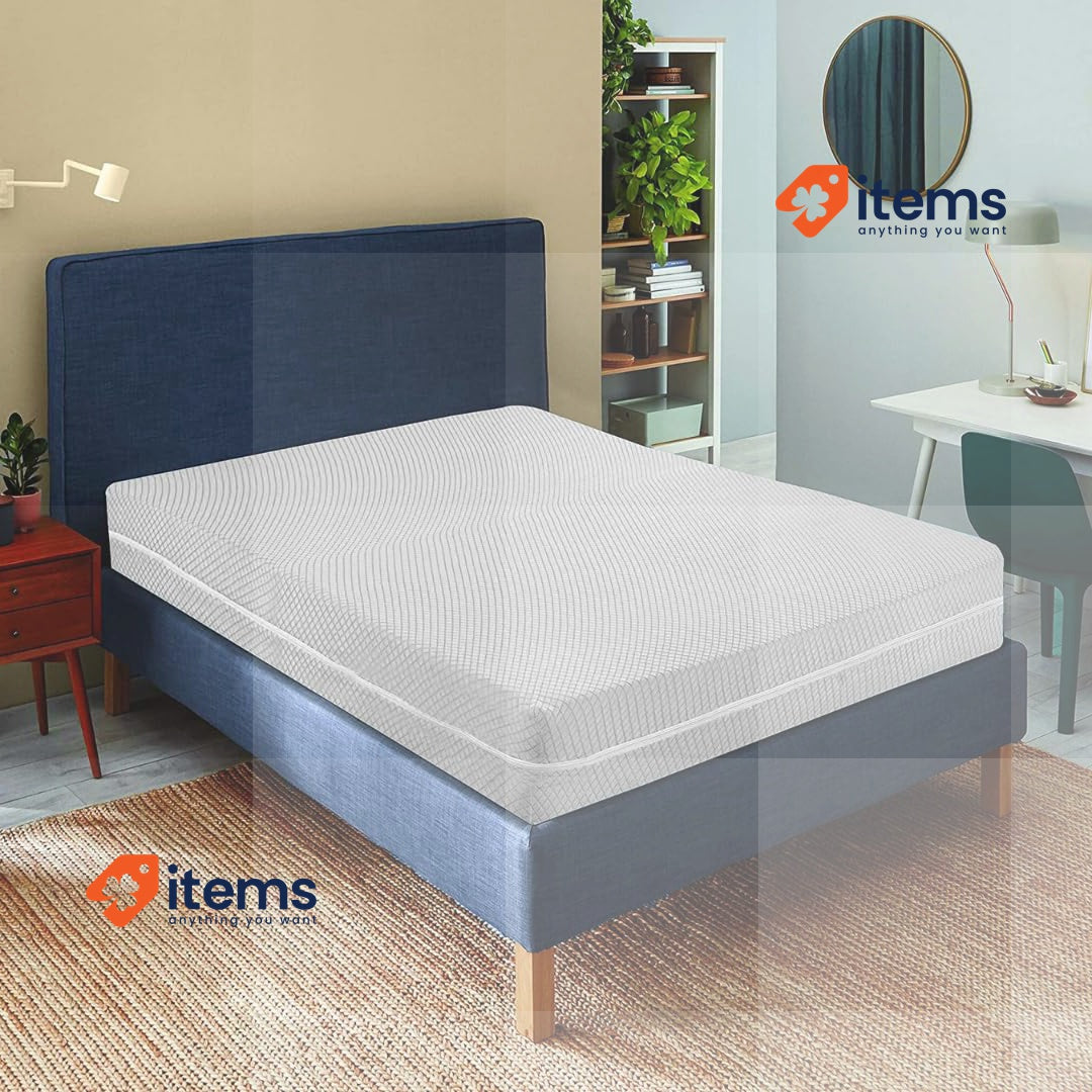 Degrees home Mattress Cover - 90cm Mattress Protector Grey 90 cm Anti-Mite Teide