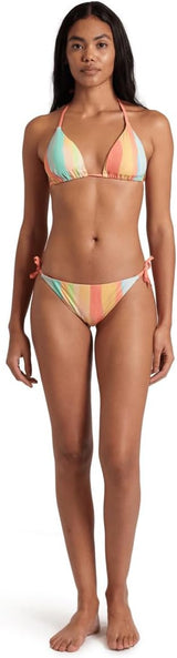 Arena Women's Women's Water Print String Bikini Triangle Two Piece Multistripes