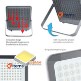 M Ledme Napoli Plus 50W LED Floodlight 6000 lumen IP65 Dimmable Light 6000k Park