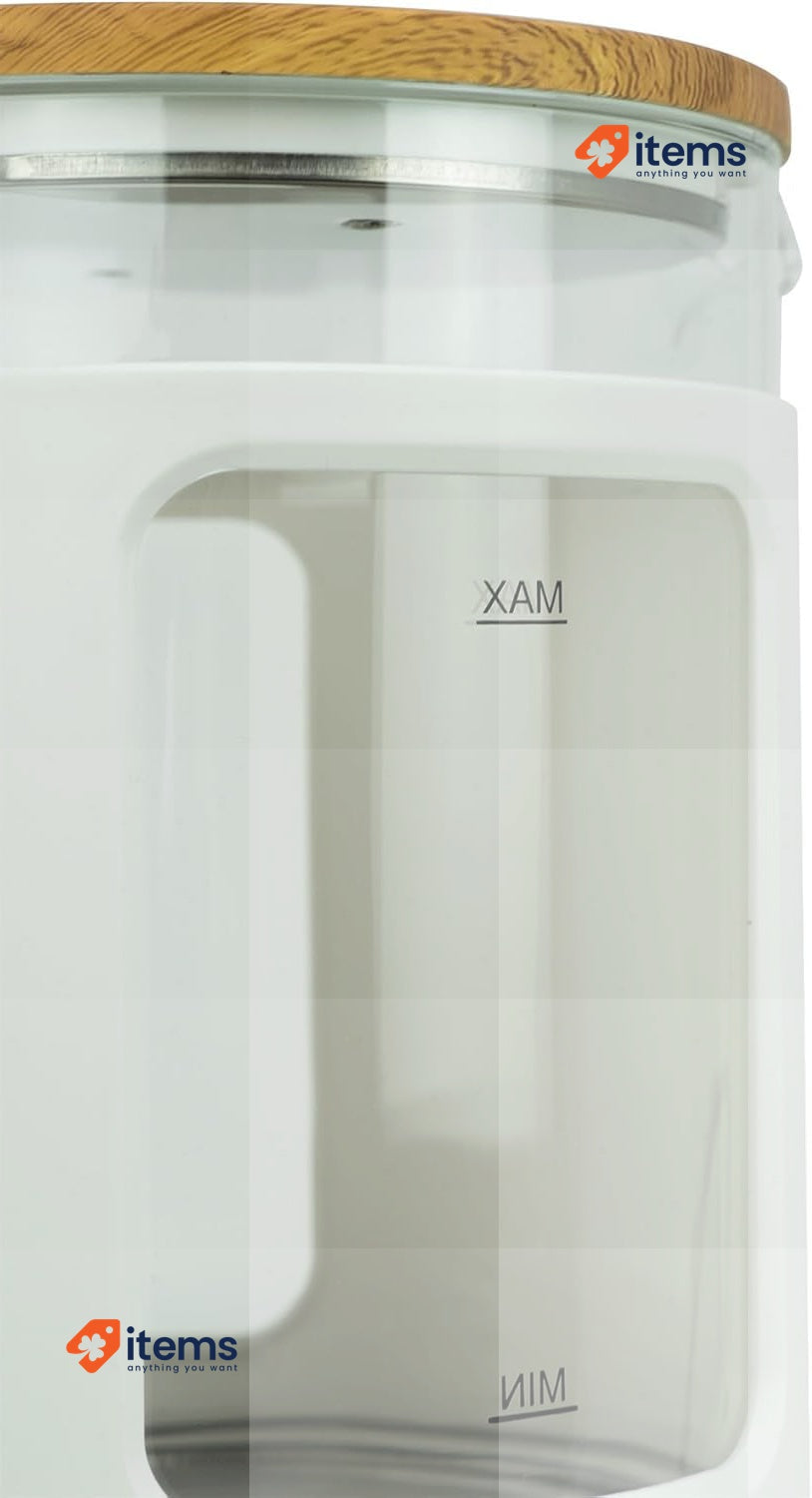 Jocca Electric Glass Kettle 1.8 Litre | 360° Rotating Base Automatic Shut-Off