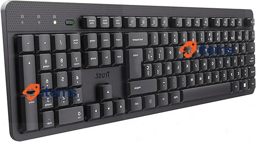 Trust ODY 11 Silenced Wireless QWERTY Spanish. Low Profile Keys Silent Keyboard