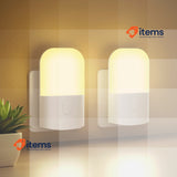 GRIFEMA GD101-2, 2 Children s Night Lights, 3 Levels of Brightness, Warm White