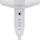 Midea MFS400M0APW0 40W Floor Fan Height Adjustable Silent Fan Remote Control