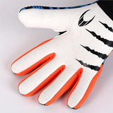 HO Soccer Rage Plus Hazard V2 Blue Goalkeeper Gloves, Unisex, Blue/Orange