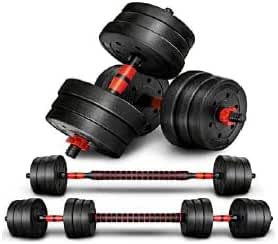 Mobiclinic® Fitness, Adjustable Dumbbells, 2 in 1, ExtenFit, Weight 2-20kg