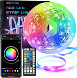 HOVVIDA LED Strip 5 m, 30 LEDs/Metre, 150 LED, RGB LED Strip Multicolor