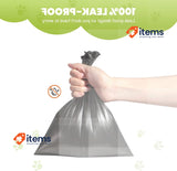 Diboniur 600 Pieces Dog Poop Bags, Black Dog Poop Bags, Sturdy 23x30cm Waste
