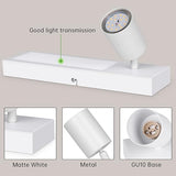 LAMOTERN LED Lamp LED Fabric 1 Light GU10 15W White Warm