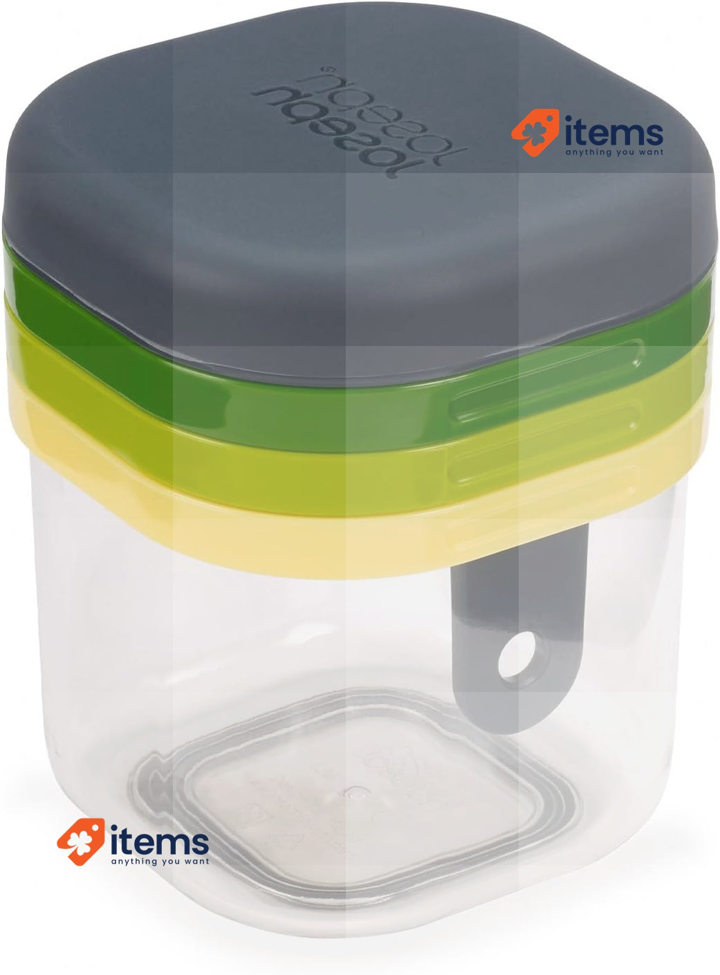 Joseph Joseph Multi-Prep Mini, 3-in-1 Compact Space Saving Vegetable Chopper