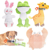 Glaublieb Dog Toys Squeaky Cute Soft Plush Toy for Small and Medium Dogs 12 kg