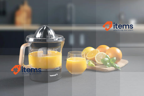 Bestron ACJ350BW Orange Press, Metal Plastic, Black