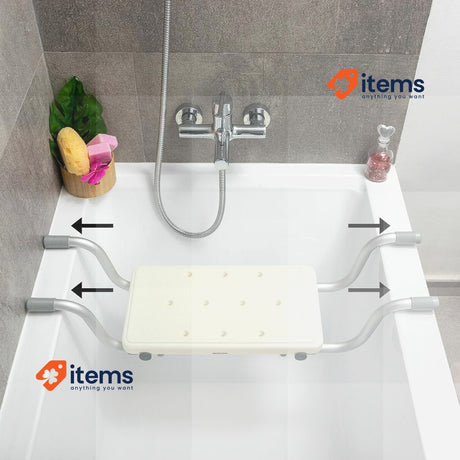 InnovaGoods Non-Slip Bath Seat 2-in-1, White Seburett <p>?【ERGONOMIC DESIGN】Our
