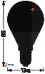 LEDVANCE Smart+ Matter LED lamp, Compatible with Google, Alexa , 4.9W, E14 Base