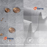 Alishomtll Seater Sofa Cover Waterproof Sofa Slipcover Dark Grey, 90 x 180 cm