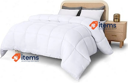 Utopia Bedding Microfibre Duvet 220 x 240 cm (White)