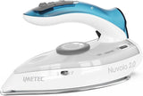 Imetec Nuvola 2.0 - Iron Travel Iron - Stainless Steel Plate - 1000 Watt White