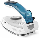 Imetec Nuvola 2.0 - Iron Travel Iron - Stainless Steel Plate - 1000 Watt White