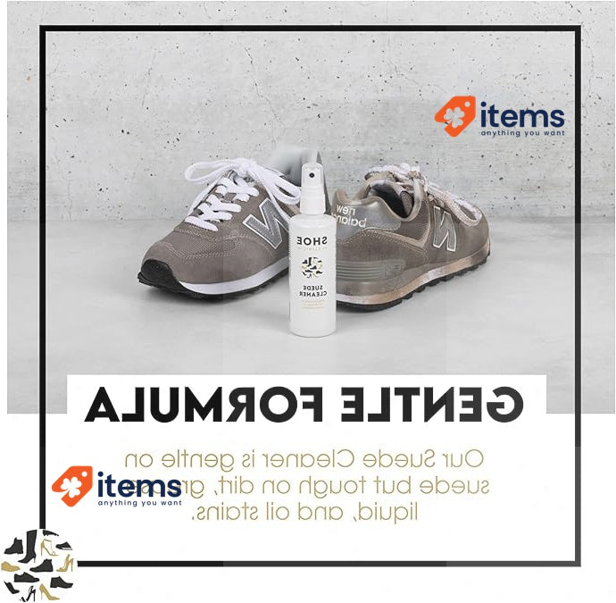 Shoe Clinic Suede Cleaner and Suede Protector 125ml Deep Cleans & Protects