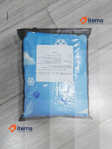 Aisuowa Cooling Mat for Dogs and Cats, Self-Cooling Gel Mat Light Blue 60 x 100