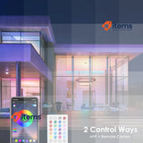 HOVVIDA LED Strip, 30 LEDs/Metre, RGB LED Strip, App and Remote Control